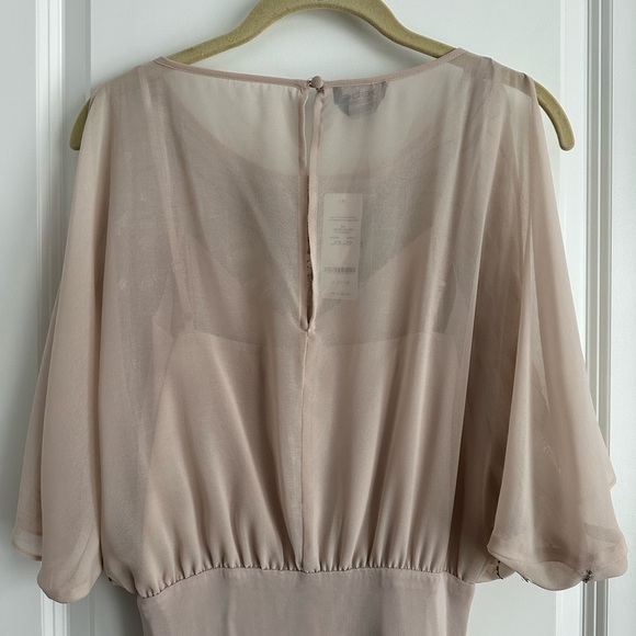 NWT Bebe Mini Dress Sequin Dolman Sleeve Cocktail Holiday Party Clubwear Date XS - Picture 7 of 8